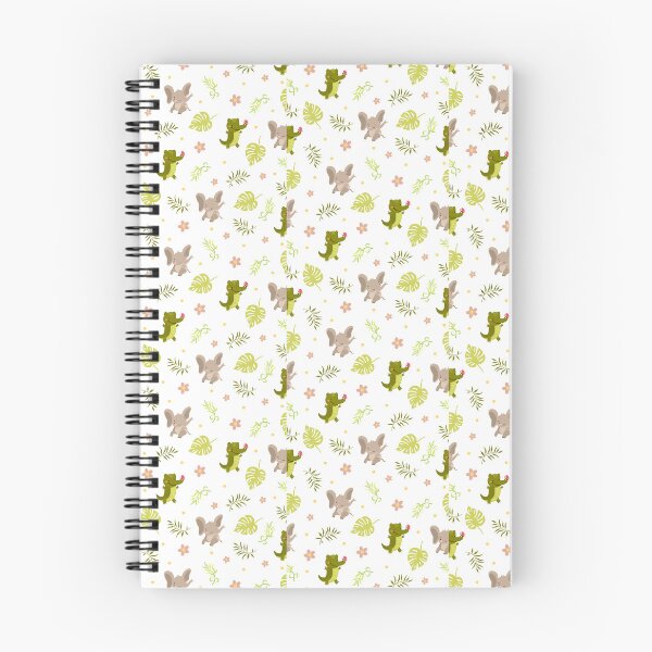 Item preview,  "Playful Safari: Elephants and Crocodiles Seamless Pattern" designed and sold by hjian8219.