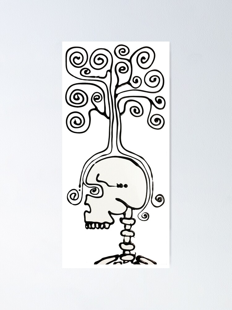 Alternate view of Thinking Tree Poster