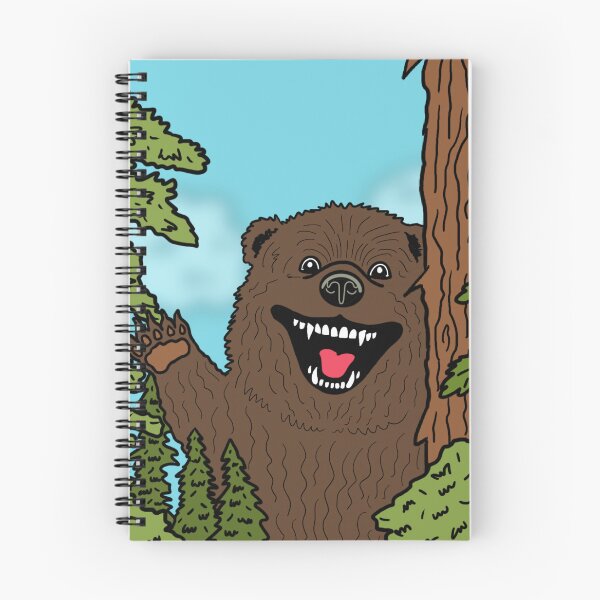 Item preview, California Redwoods Bear  designed and sold by jellystudioco.