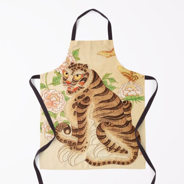 Item preview, Korean Striped Tiger Vintage Minhwa designed and sold by PatricianneK.