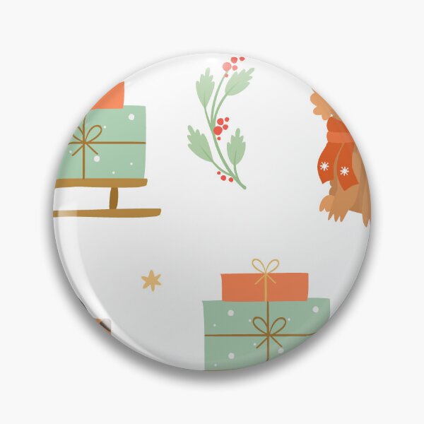Item preview, Paws & Presents: Christmas Dogs Seamless Pattern" designed and sold by hjian8219.