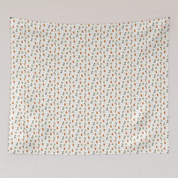 Item preview, Paws & Presents: Christmas Dogs Seamless Pattern" designed and sold by hjian8219.