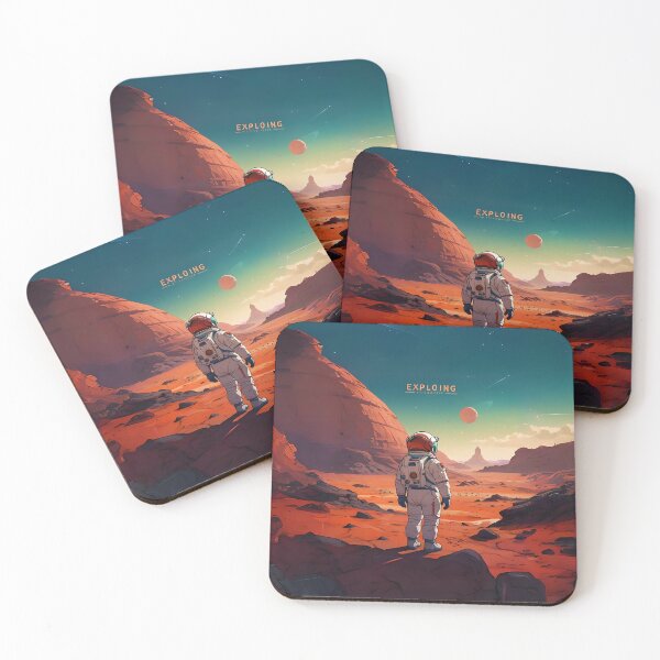 Item preview, Mars Exploration Art designed and sold by Obsidian Ink by Wilshire.