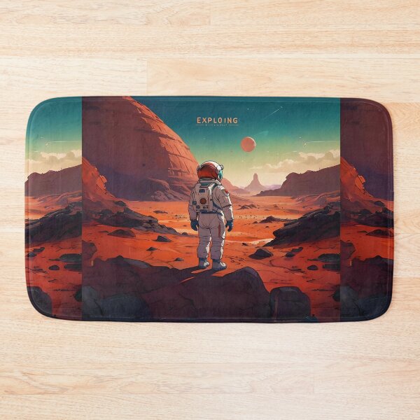 Item preview, Mars Exploration Art designed and sold by Obsidian Ink by Wilshire.