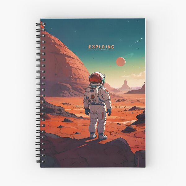 Item preview, Mars Exploration Art designed and sold by Obsidian Ink by Wilshire.