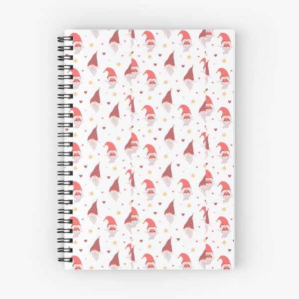 Item preview, "Gnome Magic: Whimsical Faces Seamless Pattern" designed and sold by hjian8219.