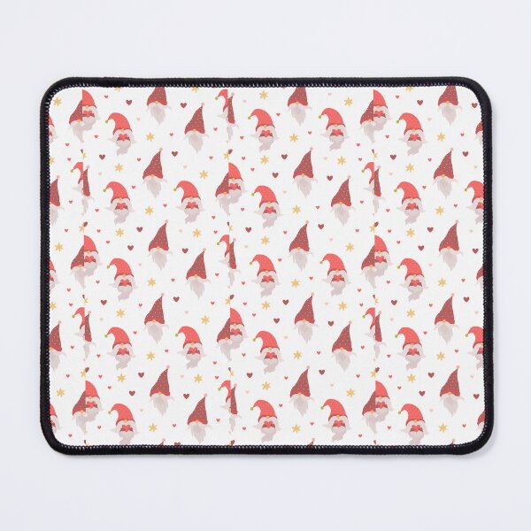Item preview, "Gnome Magic: Whimsical Faces Seamless Pattern" designed and sold by hjian8219.