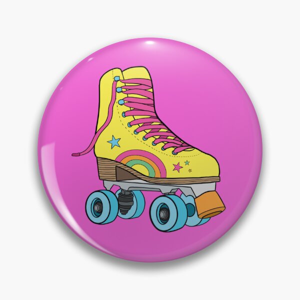 Item preview, Rainbow Roller Skate designed and sold by jellystudioco.