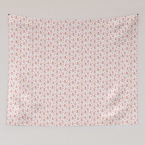Item preview, Gnome's Gift Parade: Whimsical Seamless Pattern" designed and sold by hjian8219.