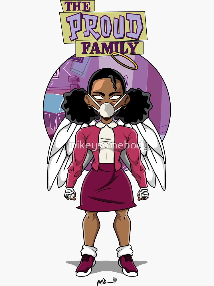 Thumbnail 3 of 3, Sticker, Malaika Cosplay: Penny Proud designed and sold by mikeysomebody.