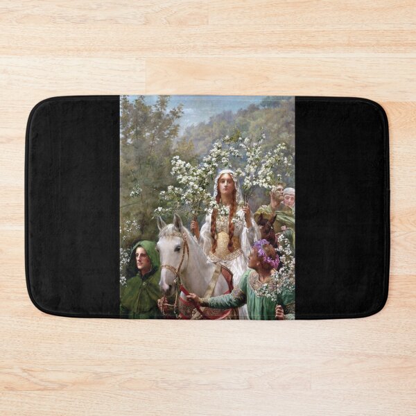 Item preview, Queen Guinevere's Maying - John Collier designed and sold by forgottenbeauty.