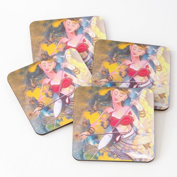 Item preview, Women whit Thai musical instruments designed and sold by Theartlanna.