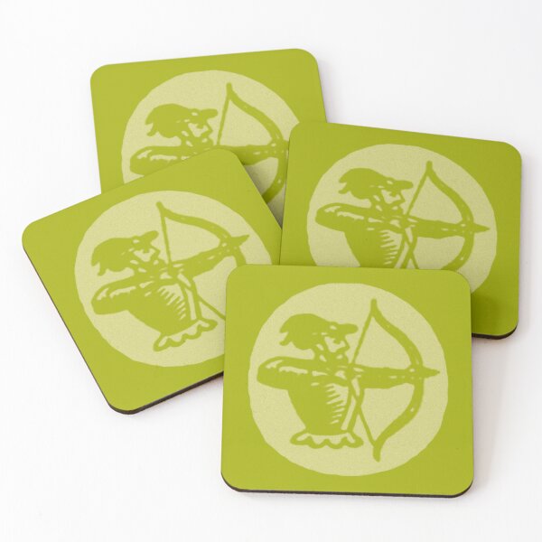 Item preview, Archer (chartreuse) designed and sold by BrownWoodRobot.