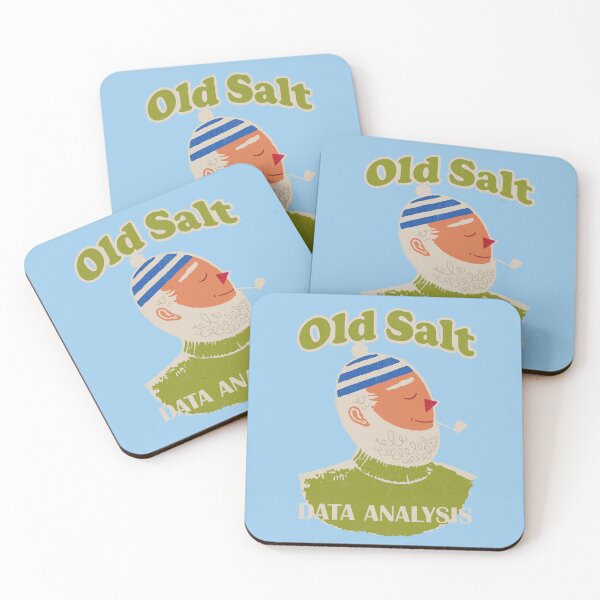 Item preview, Old Salt Data Analysis designed and sold by BrownWoodRobot.