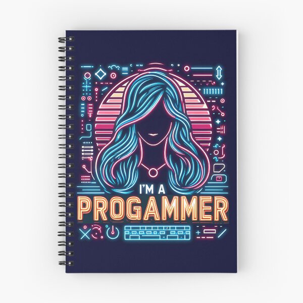 Item preview, I'm a Programmer, typography, neon designed and sold by maxmaj.