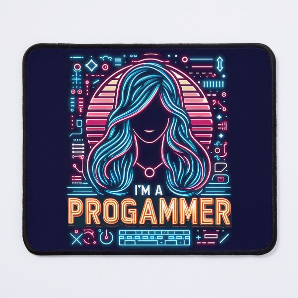 Item preview, I'm a Programmer, typography, neon designed and sold by maxmaj.