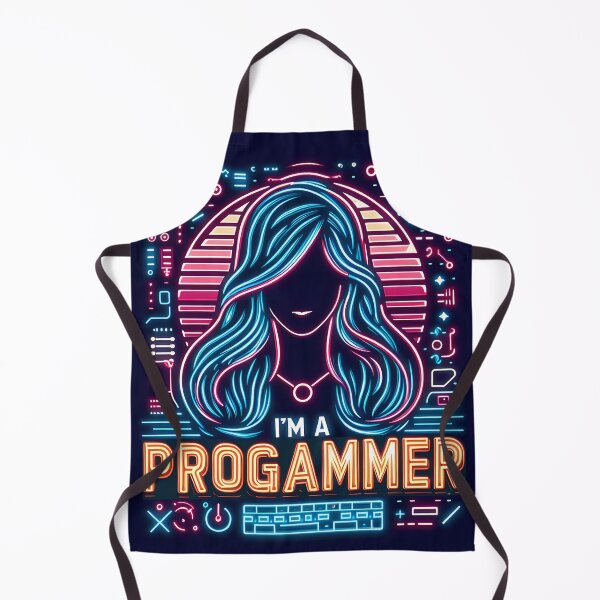 Item preview, I'm a Programmer, typography, neon designed and sold by maxmaj.