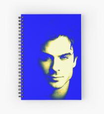 The Vampire Diaries - Damon Salvatore - Ian Somerhalder Spiral Notebook