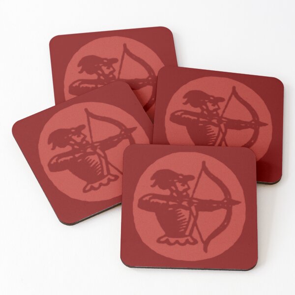 Item preview, Archer (coffee red) designed and sold by BrownWoodRobot.