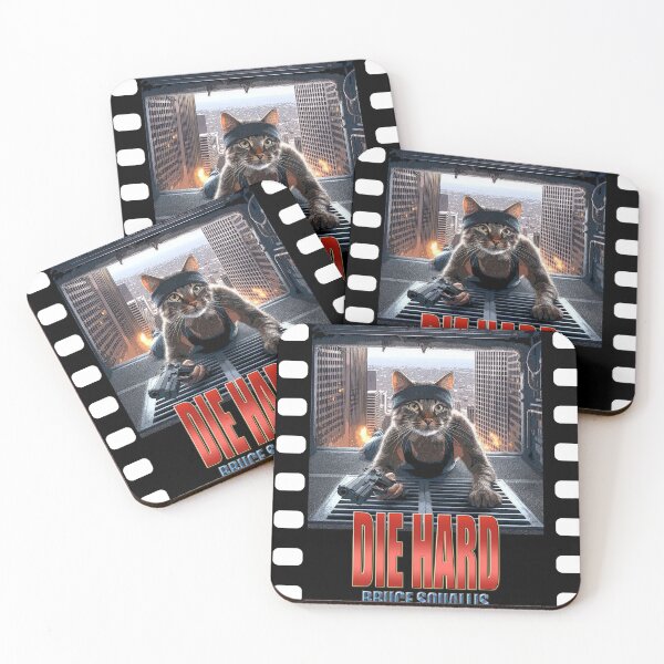 Item preview, Die Hard Cat designed and sold by Foxlindesigns.