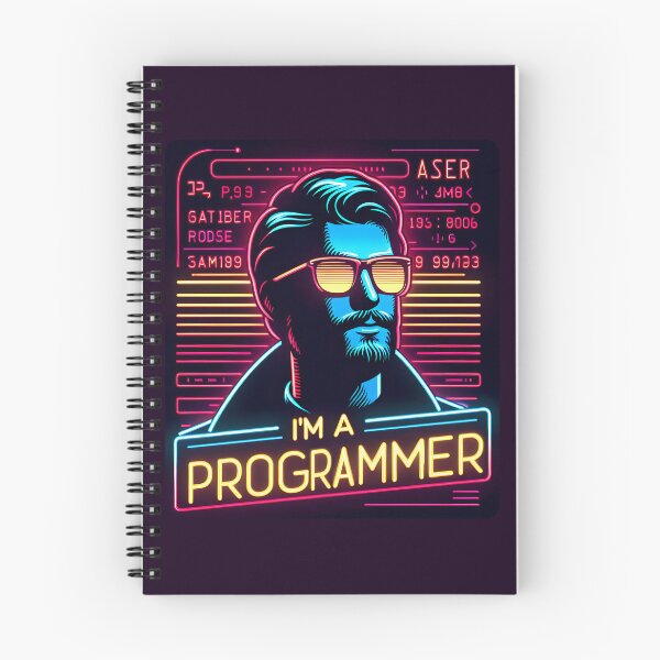 Item preview, I'm a Programmer, typography, neon designed and sold by maxmaj.