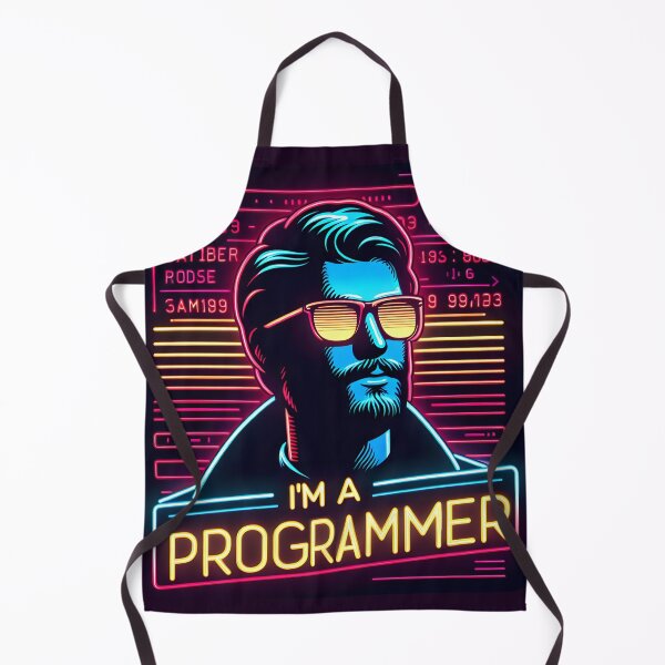 Item preview, I'm a Programmer, typography, neon designed and sold by maxmaj.