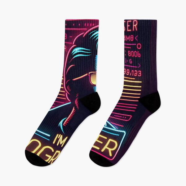 Item preview, I'm a Programmer, typography, neon designed and sold by maxmaj.
