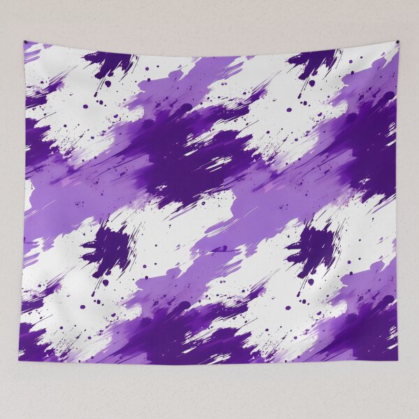 Item preview, Purple White Paint Pattern designed and sold by Pokemondundee.