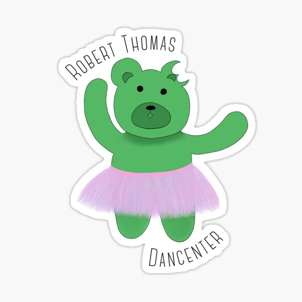 Green Gummy Bear Sticker