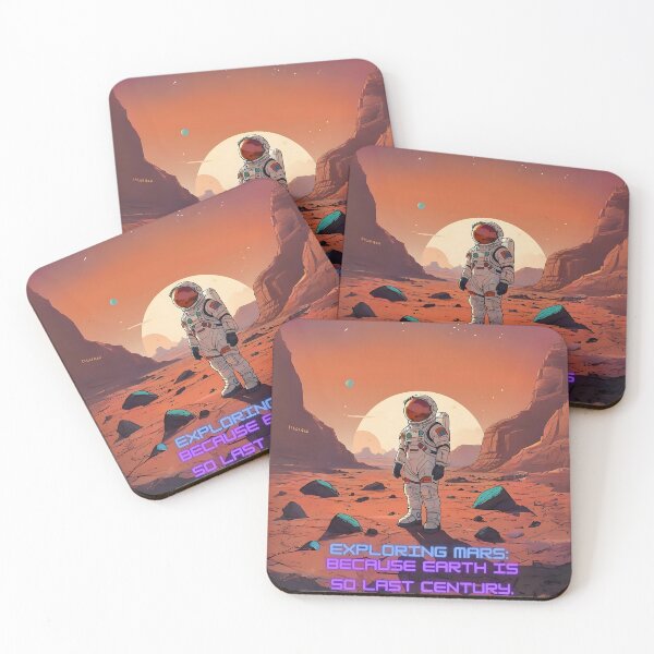 Item preview, Exploring Mars: Because Earth Is So Last Century Art designed and sold by Obsidian Ink by Wilshire.