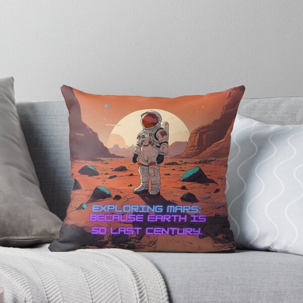 Item preview, Exploring Mars: Because Earth Is So Last Century Art designed and sold by Obsidian Ink by Wilshire.