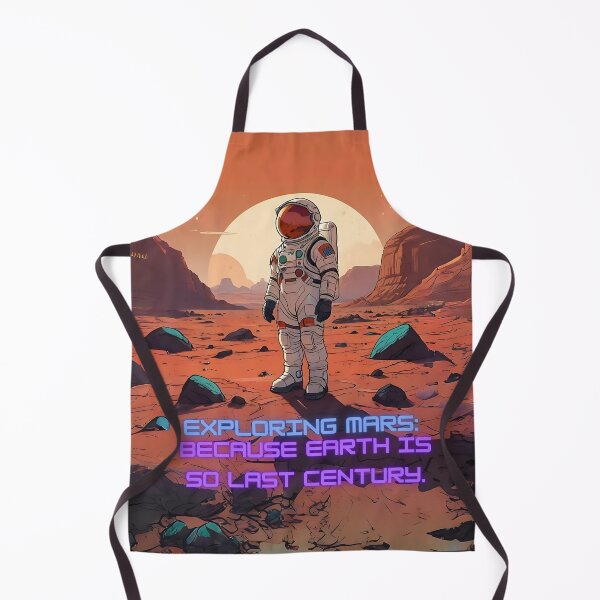 Item preview, Exploring Mars: Because Earth Is So Last Century Art designed and sold by Obsidian Ink by Wilshire.