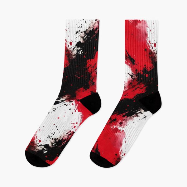 Item preview, Black Red X Paint Pattern designed and sold by Pokemondundee.