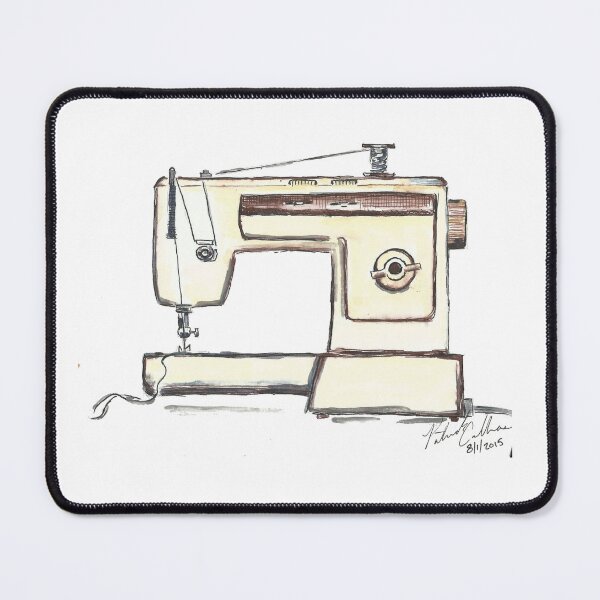 Item preview, Sewing Machine Watercolor Painting designed and sold by patrickcallan.