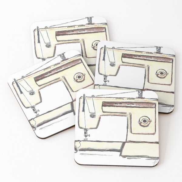 Item preview, Sewing Machine Watercolor Painting designed and sold by patrickcallan.