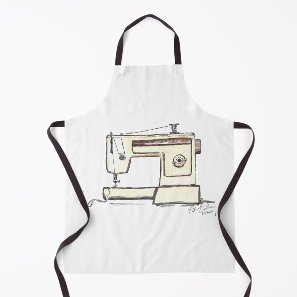 Item preview, Sewing Machine Watercolor Painting designed and sold by patrickcallan.