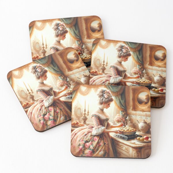 Item preview, Rococo Apple Pie Elegance with a Modern Twist designed and sold by DeenaDee.