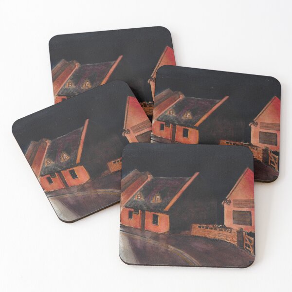 Item preview, Fisher Street at Night in the Rain designed and sold by TristyMakes.