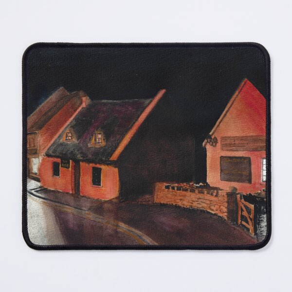Item preview, Fisher Street at Night in the Rain designed and sold by TristyMakes.