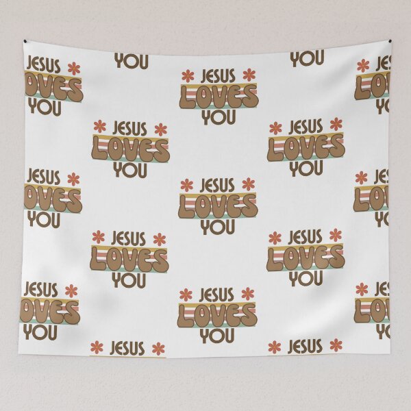 Item preview, Jesus loves you designed and sold by Virtuousvogue.