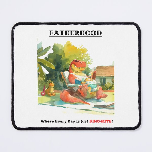 Item preview, Fatherhood Parenthood Dadlife Appreciation: Celebrate Expecting Amazing Hilarious T-Rex SuperDad Dino, Father Dinosaur Daddy Joke designed and sold by SatliteDesigns.
