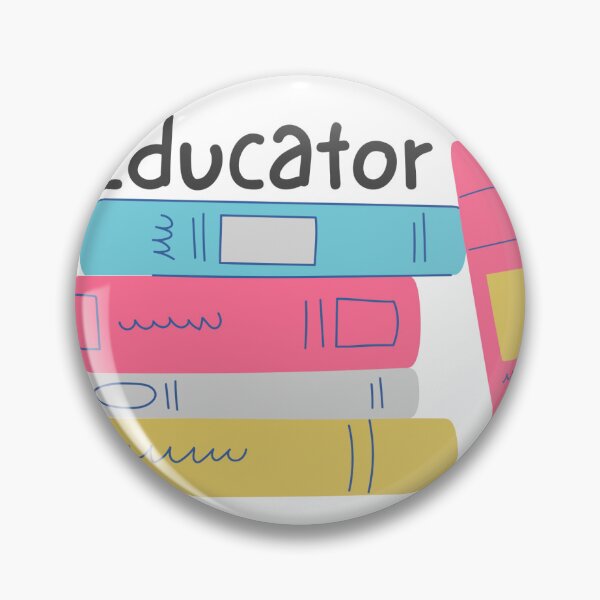 Item preview, Educator with books designed and sold by kaitzee.