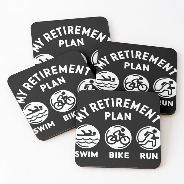 Item preview, My Retirement Plan: Swim, Bike, Run designed and sold by Triathlongram.