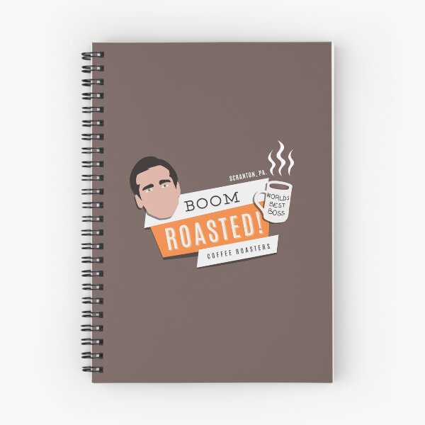 Item preview, Michael Scott - "Boom Roasted, Coffee Roasters" - The Office (US)  designed and sold by ach-prints.