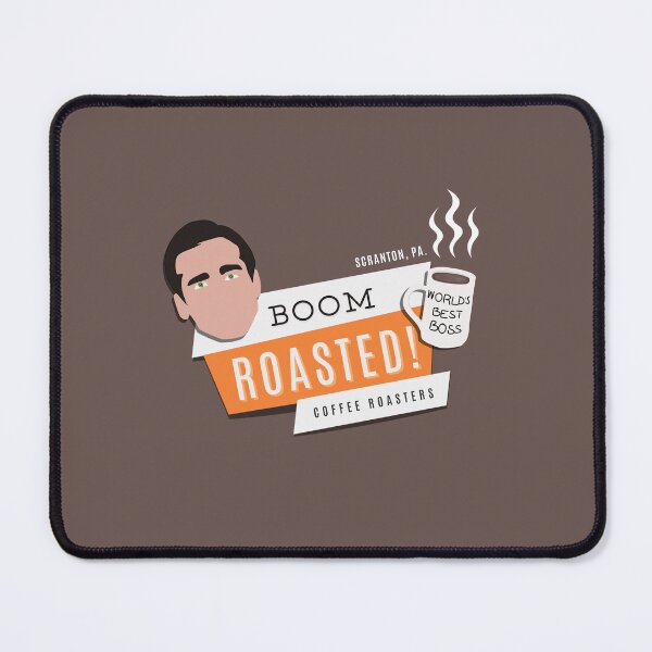 Item preview, Michael Scott - "Boom Roasted, Coffee Roasters" - The Office (US)  designed and sold by ach-prints.