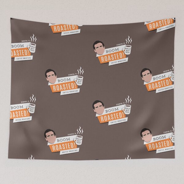 Item preview, Michael Scott - "Boom Roasted, Coffee Roasters" - The Office (US)  designed and sold by ach-prints.