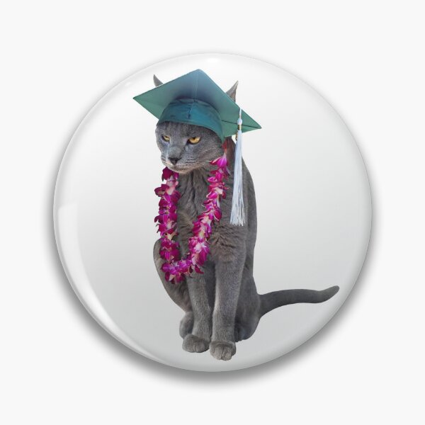 Item preview, Gray Cat Grad designed and sold by catsclips.