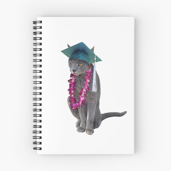 Item preview, Gray Cat Grad designed and sold by catsclips.