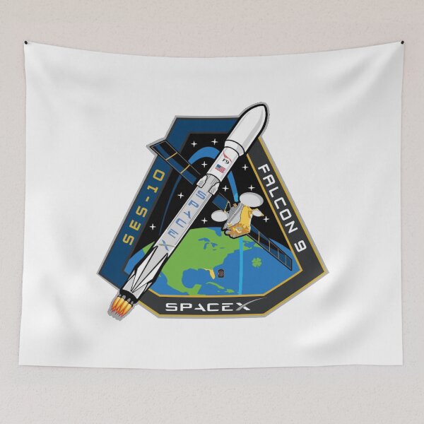 Item preview, SES-10 Launch Team Logo designed and sold by Nikki SpaceStuffPlus.