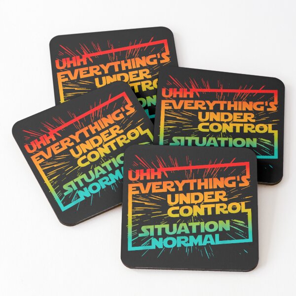 Item preview, Uhh Everything's Under Control Situation Normal designed and sold by aaronfields.